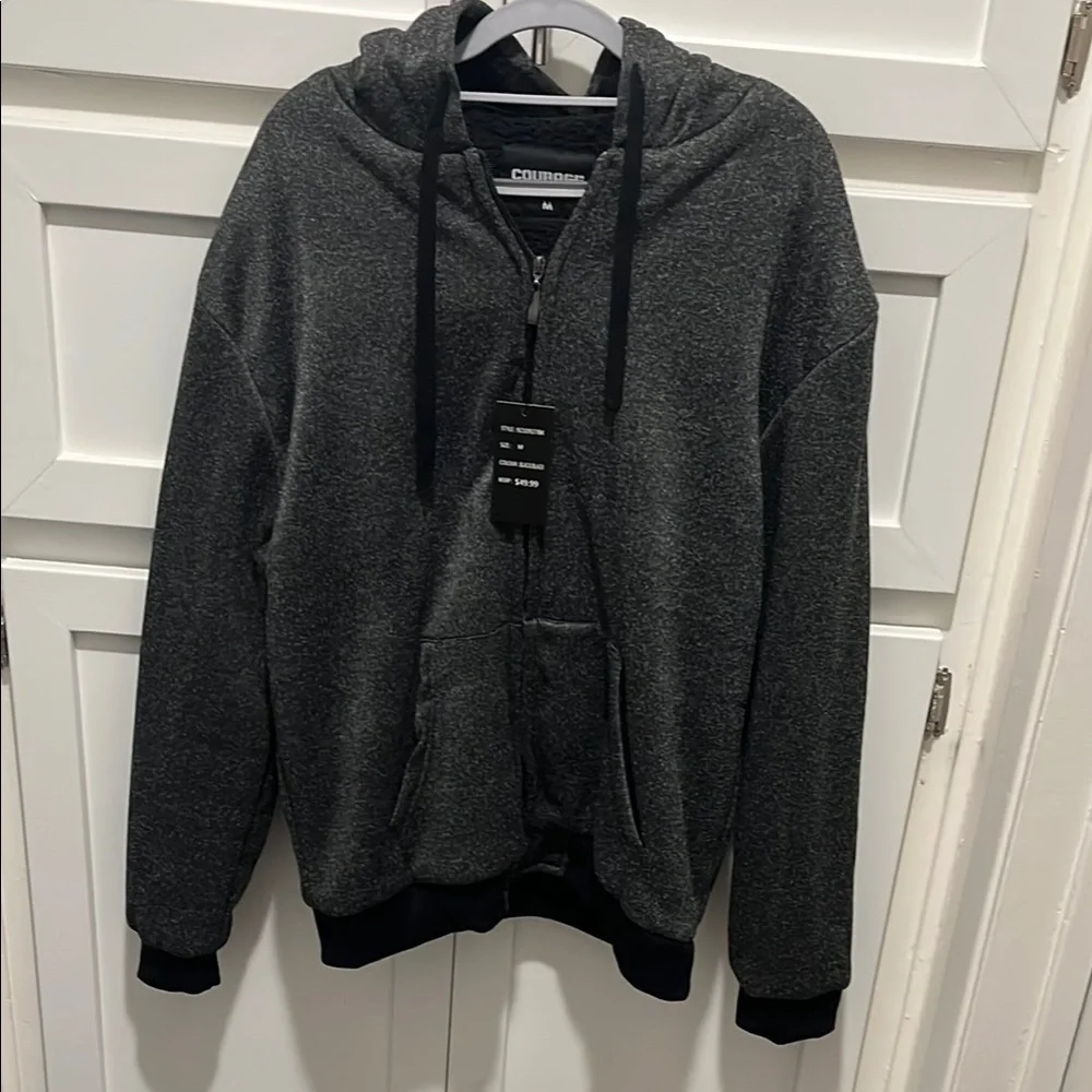 Men's Gray Hoodie in grey!